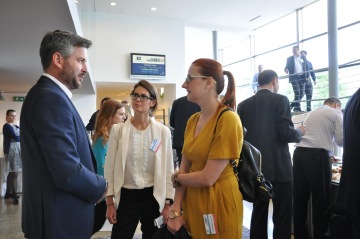 Odborná akce RENOMIA, vlevo Ivo Matuška, ředitel pobočky PRAHA